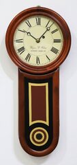 Wayne Cline miniature “E. Howard No. 11 (Keyhole) Regulator”, ca. 1995?
