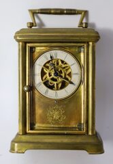 European carriage clock, ca. 1900?