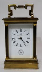 Matthew Norman “Corinthien” carriage clock, ca. 1990.