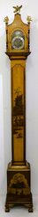 French and English grandmother clock, ca. 1890.