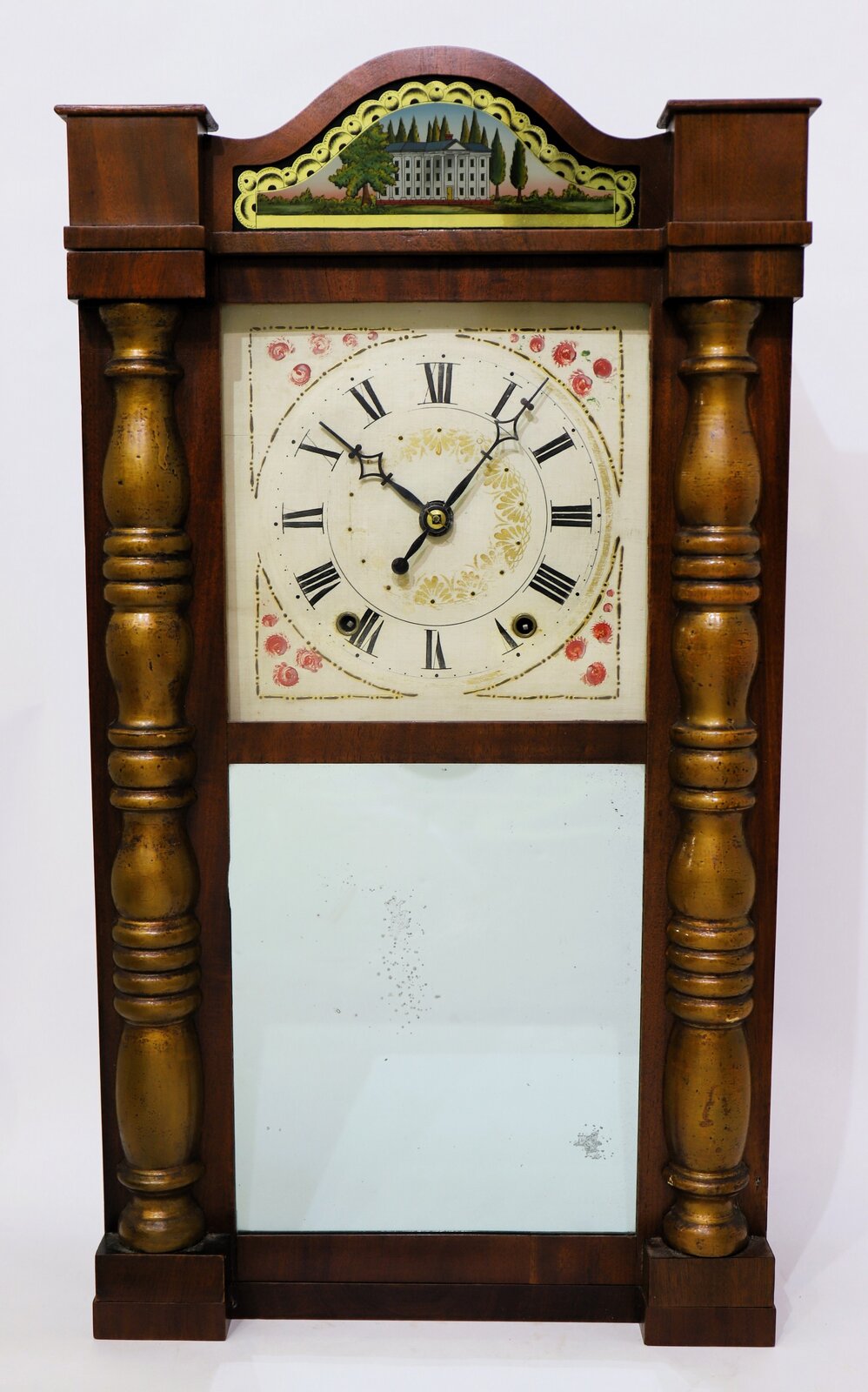 Bishop & Bradley shelf clock, 1824-1832. — Antique Clocks Price Guide