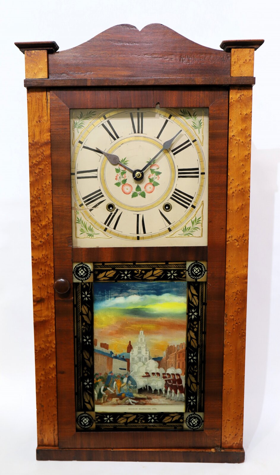 Charles Stratton shelf clock, 1841. — Antique Clocks Price Guide