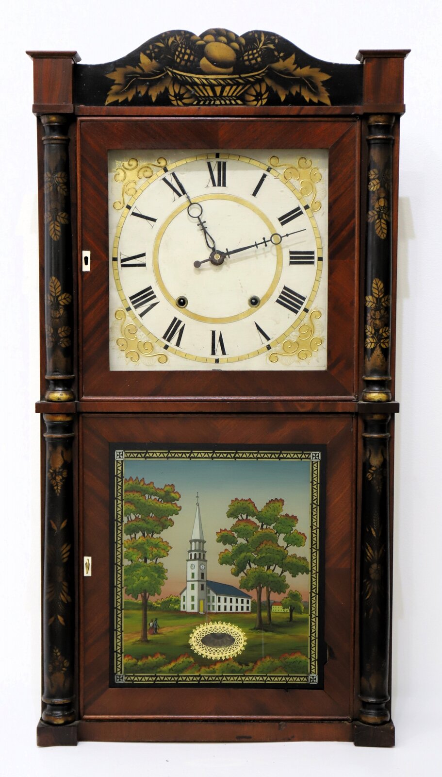 Henry Terry “Patent Eight Day Clock”, 1832-1833. — Antique Clocks Price Guide