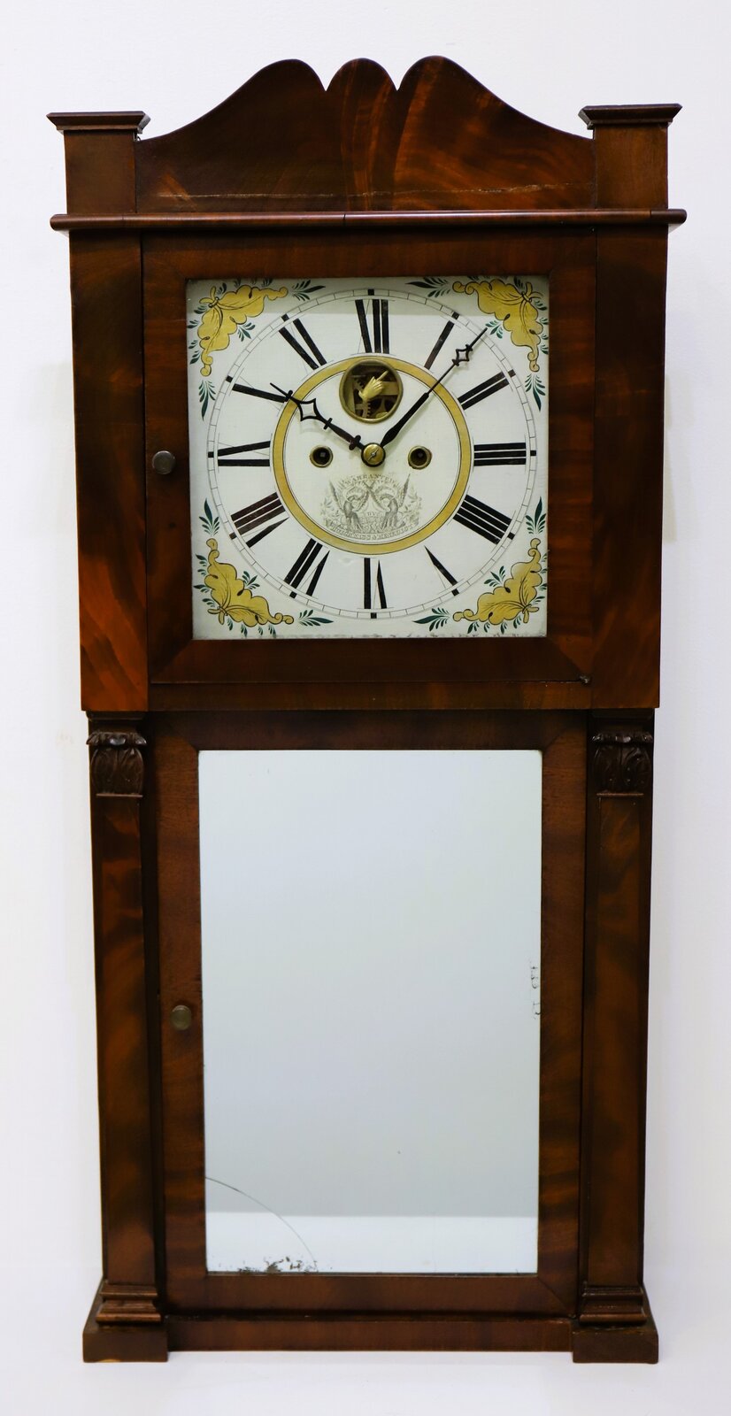 Hotchkiss & Benedict empire shelf clock, 1834-1836. — Antique Clocks Price Guide