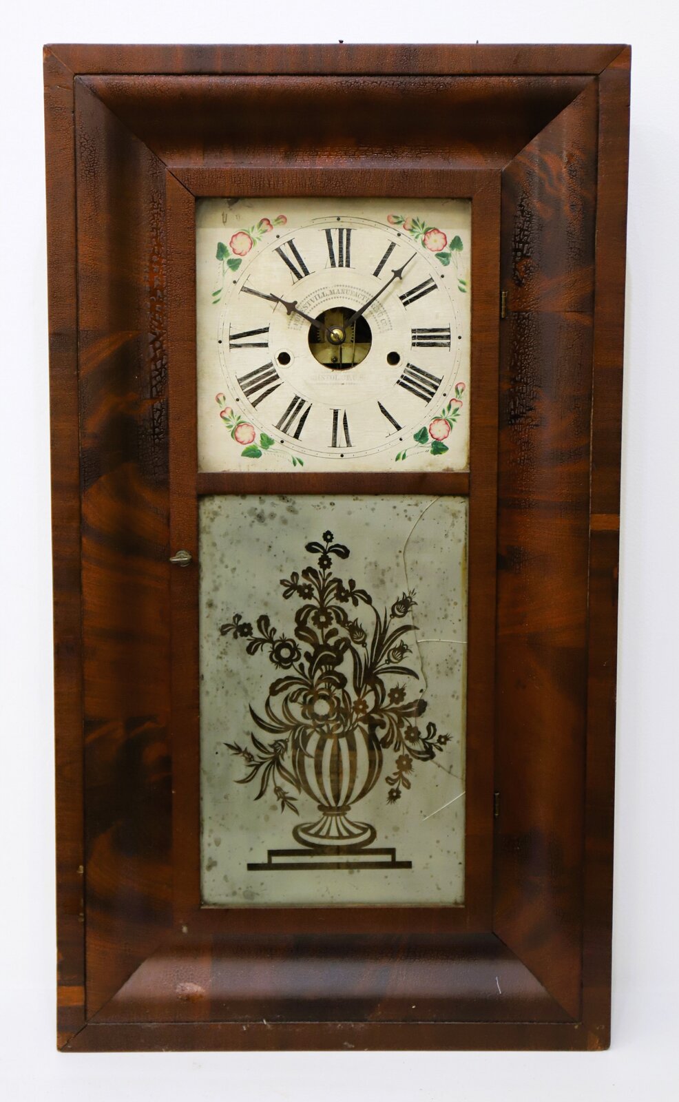 Forestville Manufacturing Co. eight-day OG, 1835-1839. — Antique Clocks Price Guide