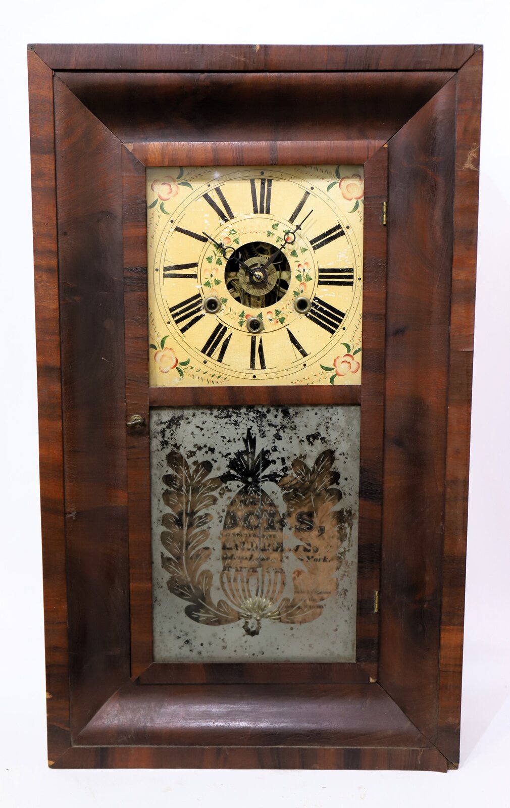 F.C. Andrews 30-hour OG, 1846-1853. — Antique Clocks Price Guide