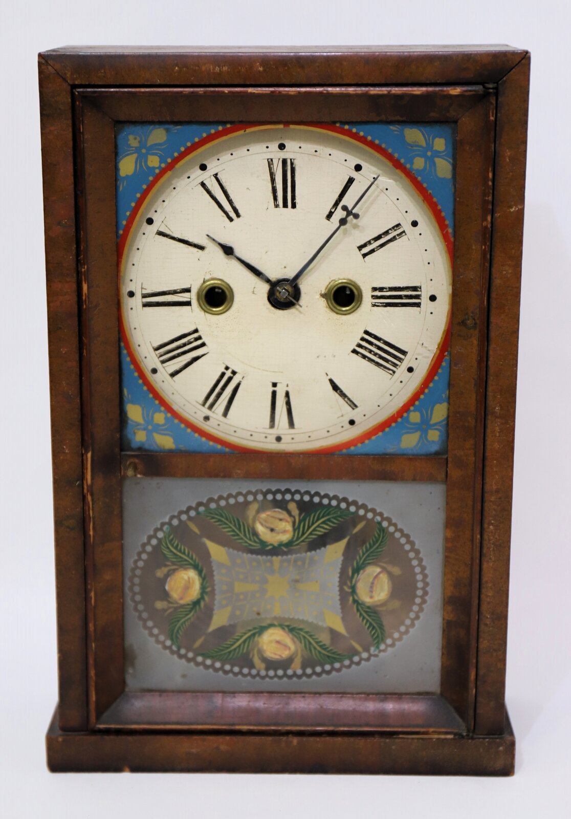 SB Terry miniature box clock, ca. 1845. — Antique Clocks Price Guide
