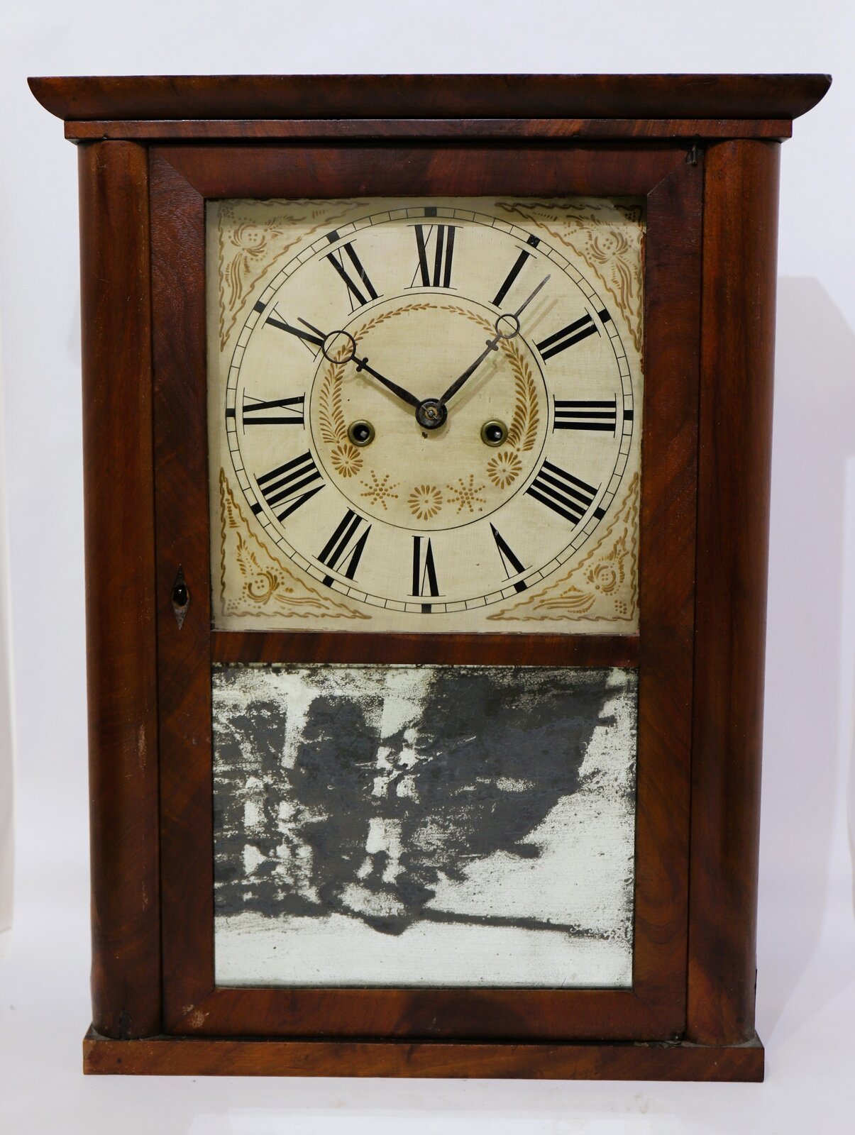 Eli Terry, Jr. & Co. 30-hour shelf clock, 1835-1841. — Antique Clocks Price Guide