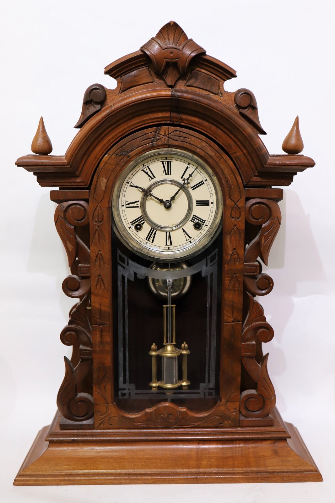 Geo. B Owen “Caliope”, ca. 1885. — Antique Clocks Price Guide