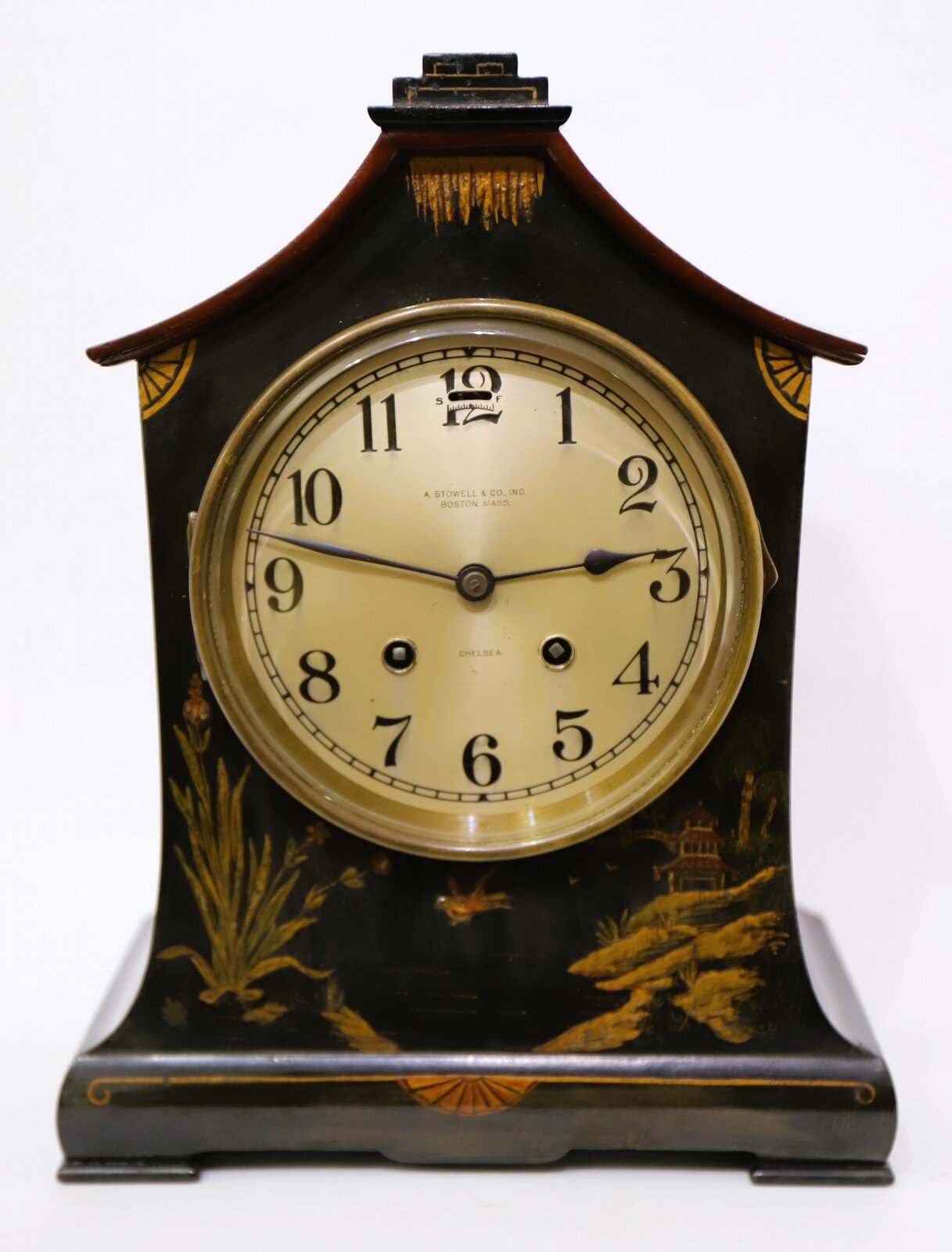 Chelsea Clock Co. “Chinese Chippendale”,ca. 1921. — Antique Clocks Price Guide