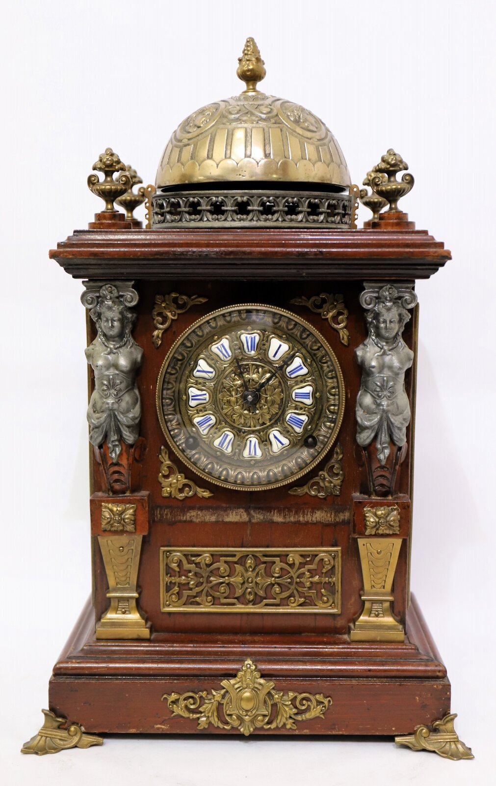 Ansonia Clock Co. “Cabinet Antique No. 1”,ca. 1894. — Antique Clocks Price Guide