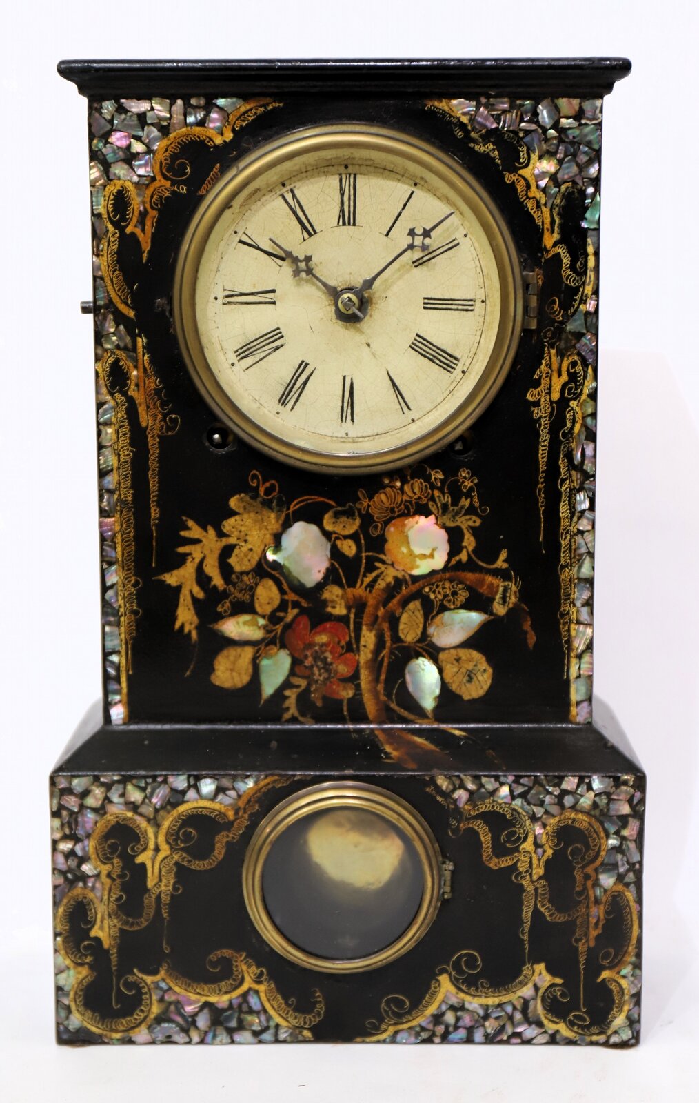 Terry & Andrews iron case, 1842-1850. — Antique Clocks Price Guide