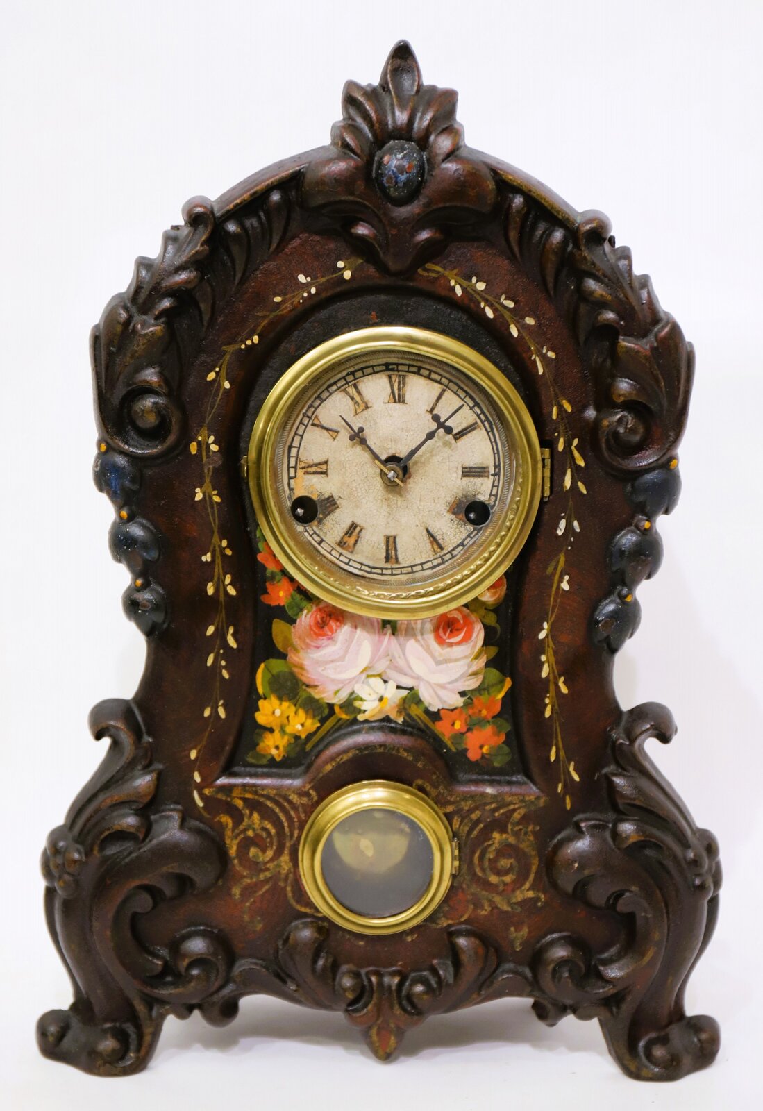 Terhune & Edwards “Grisi” iron-front, ca. 1867. — Antique Clocks Price Guide