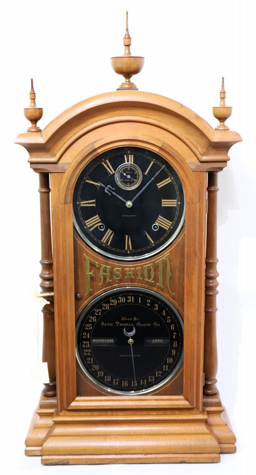 Seth Thomas Clock Co. “Fashion No. 6”, 1887-1889. — Antique Clocks Price Guide