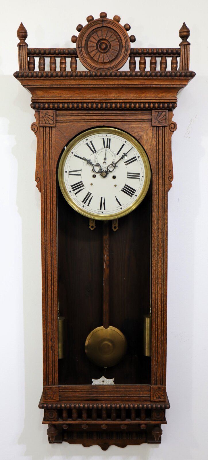 Waterbury Clock Co. “Regulator No. 53”,ca. 1906. — Antique Clocks Price Guide