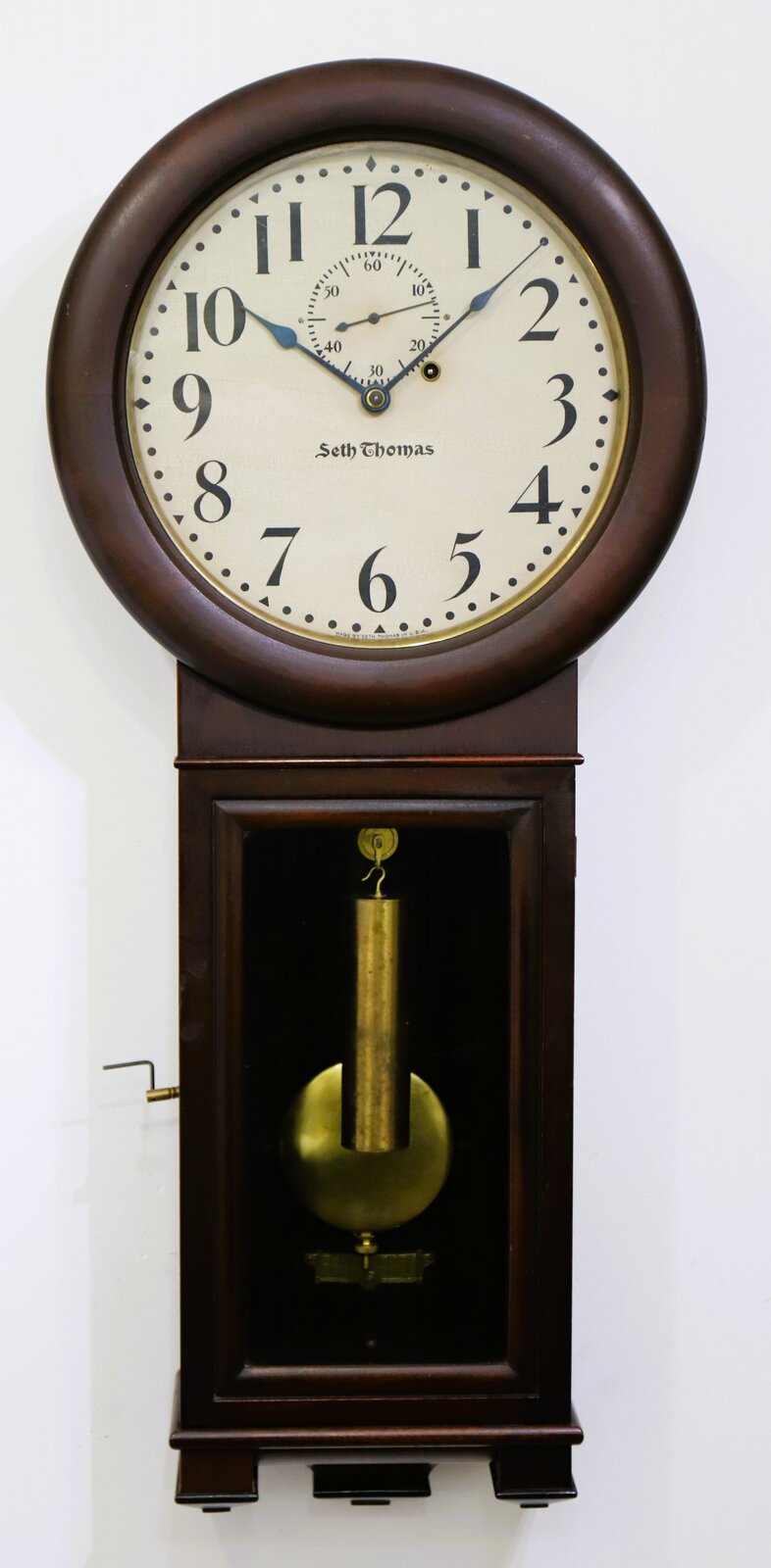 Seth Thomas Clock Co. “Regulator No. 2”, ca. 1910. — Antique Clocks Price Guide