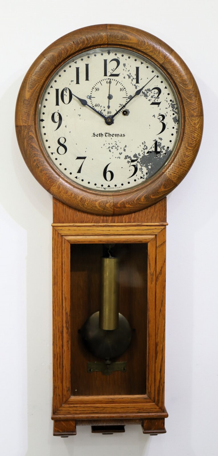 Seth Thomas Clock Co. “Regulator No. 2”, ca. 1890. — Antique Clocks Price Guide
