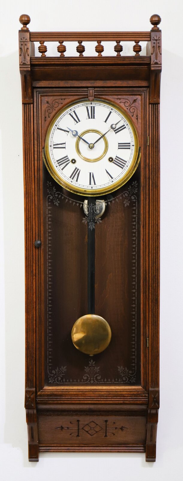 E.N. Welch Manufacturing Co. “Regulator H”,ca. 1885. — Antique Clocks Price Guide