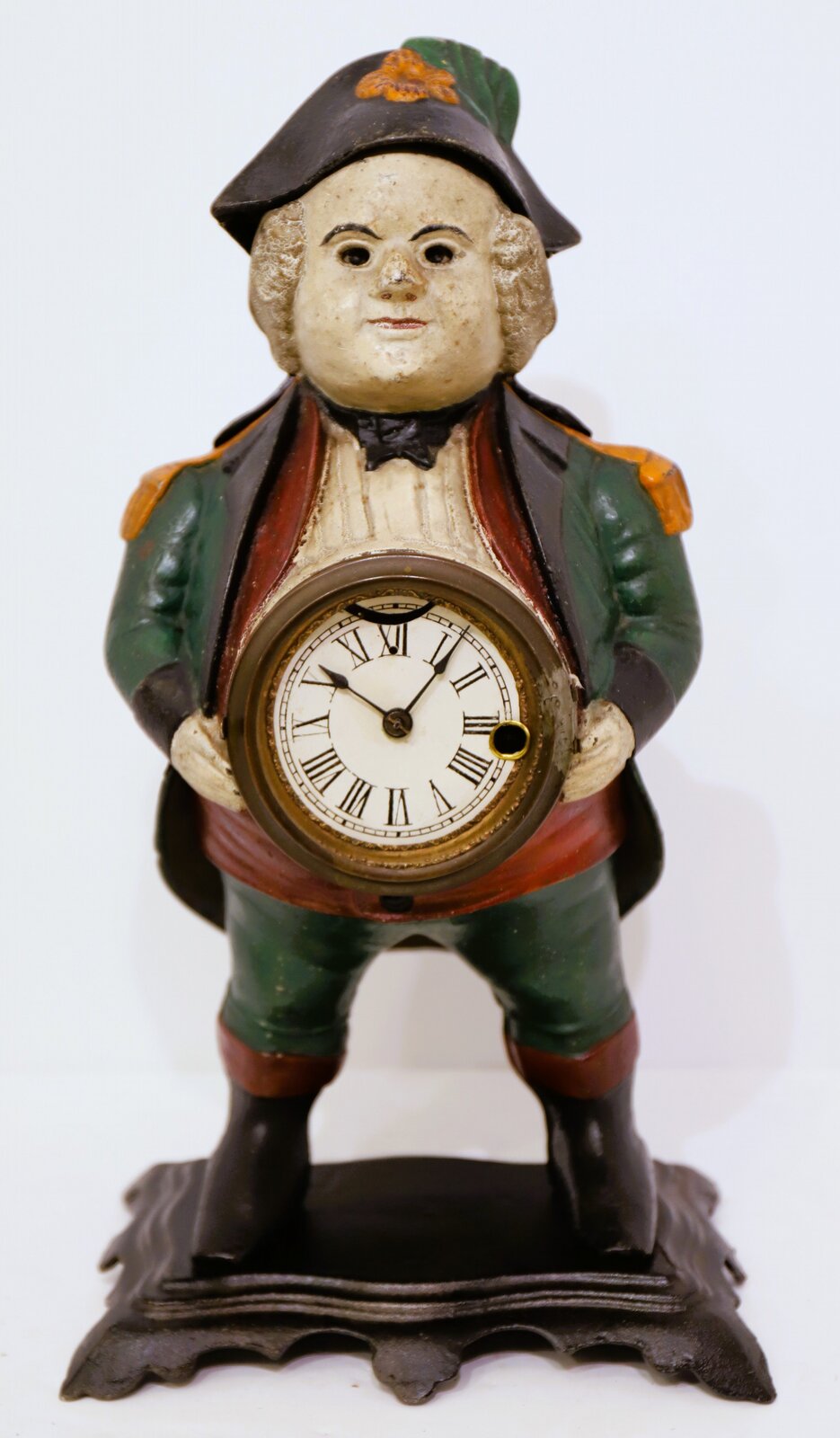 “The Admiral” blinking eye clock, ca. 1875. — Antique Clocks Price Guide