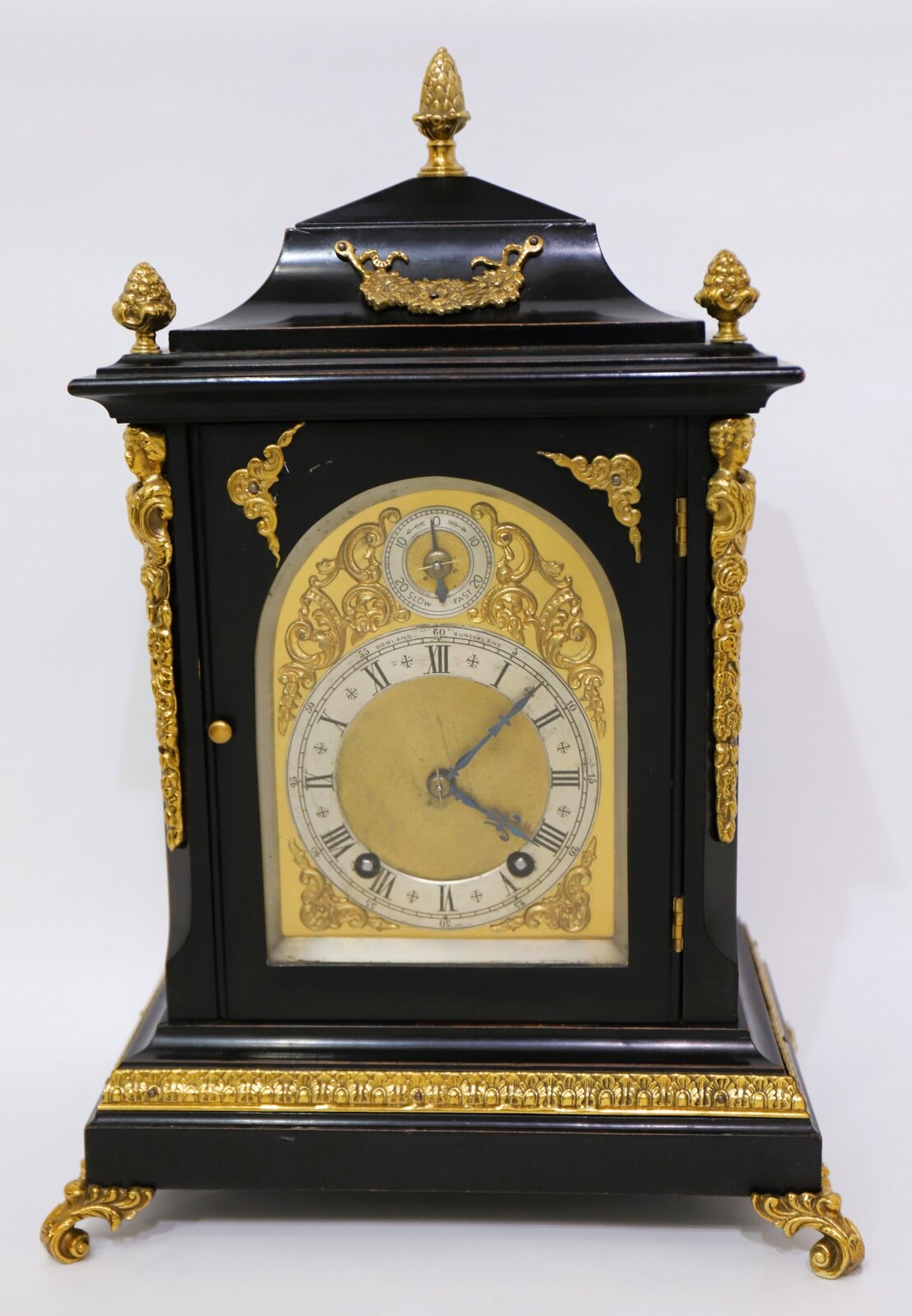 Winterhalder & Hofmeier striking bracket clock, ca. 1900. — Antique Clocks Price Guide