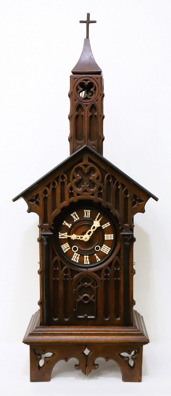 Black Forest monk’s bell-ringer shelf clock,ca. 1880. — Antique Clocks Price Guide
