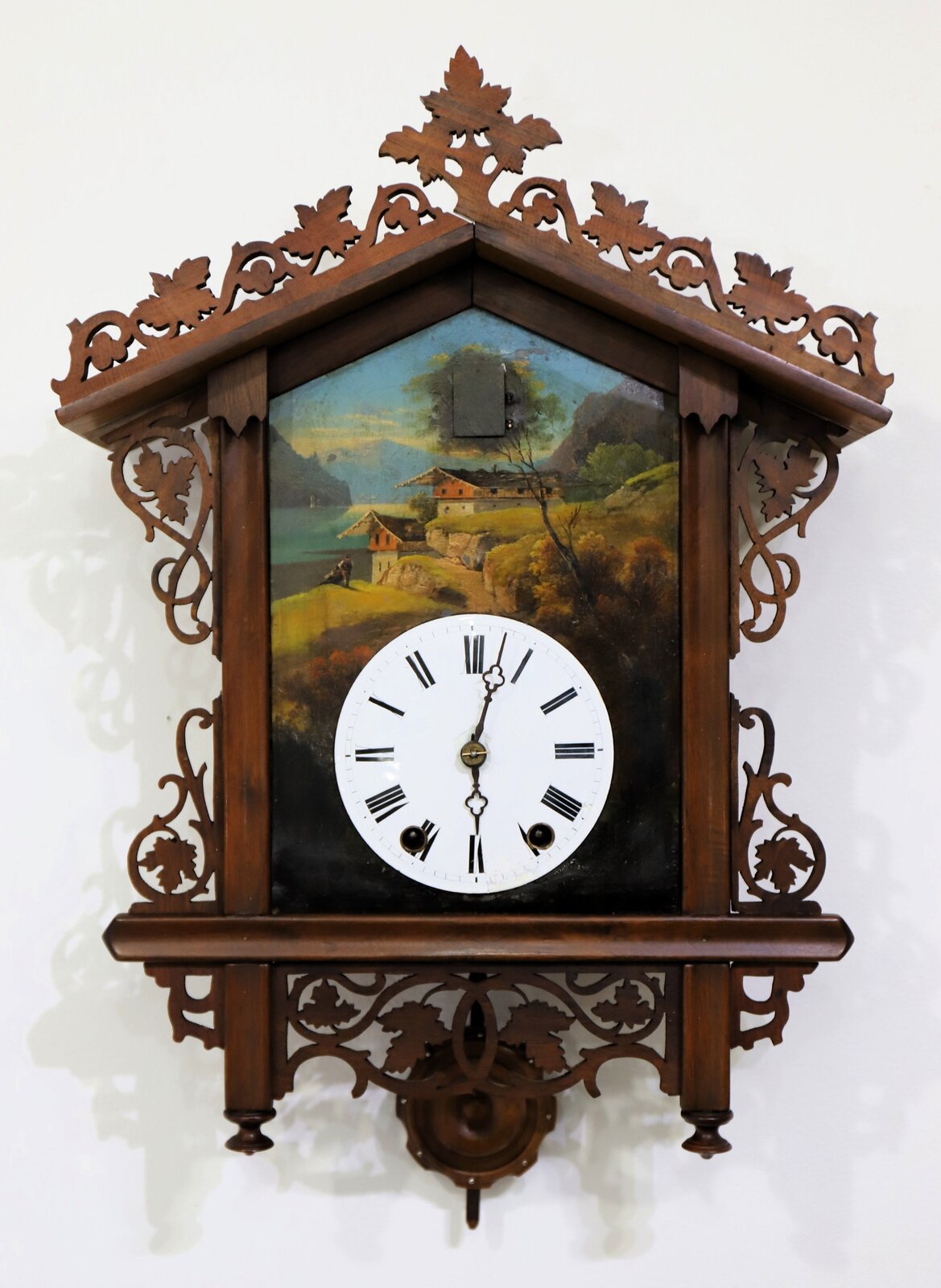 Black Forest tinplate cuckoo, ca. 1860. — Antique Clocks Price Guide