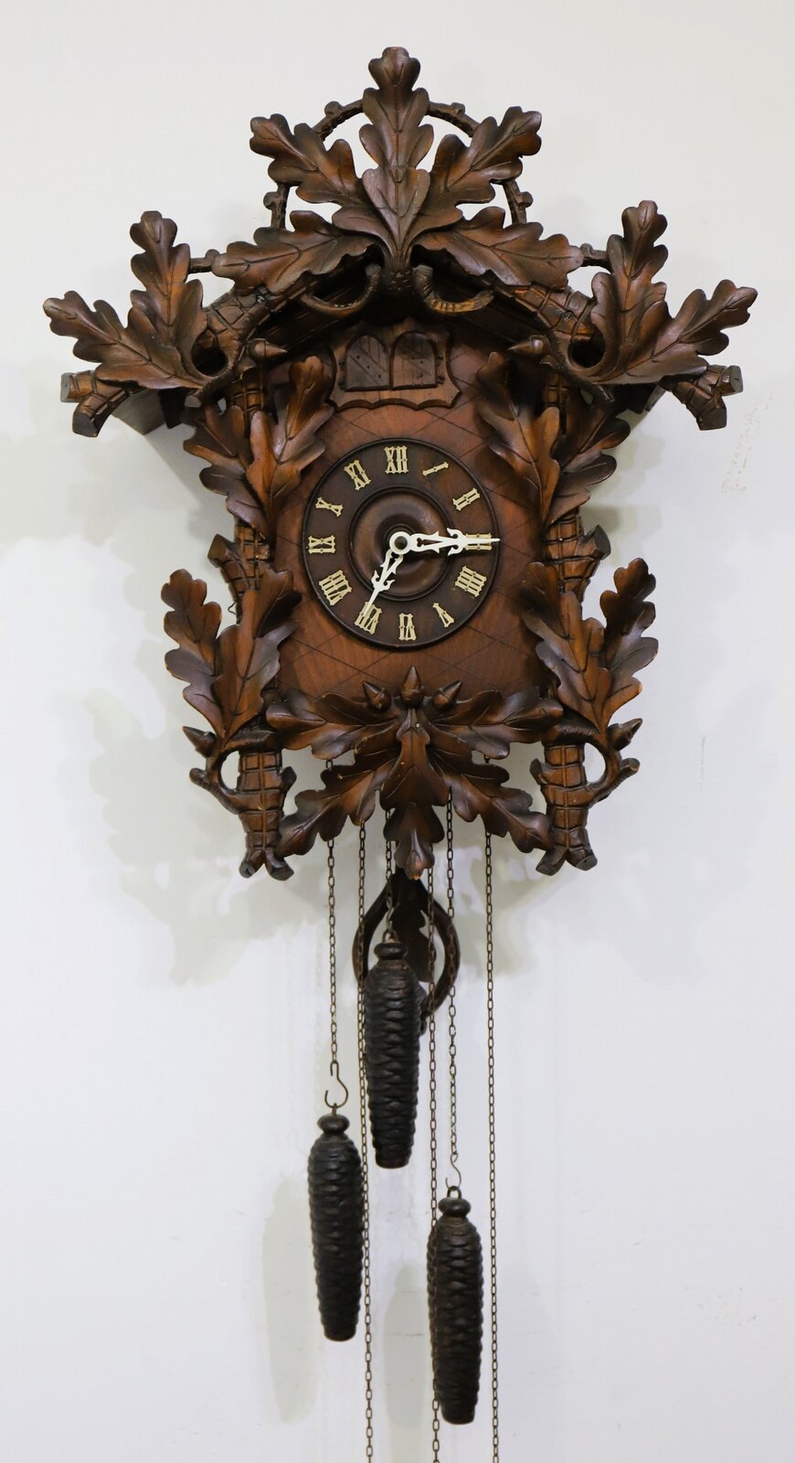 American Cuckoo Clock Co. three-weight cuckoo, ca. 1910. — Antique Clocks Price Guide