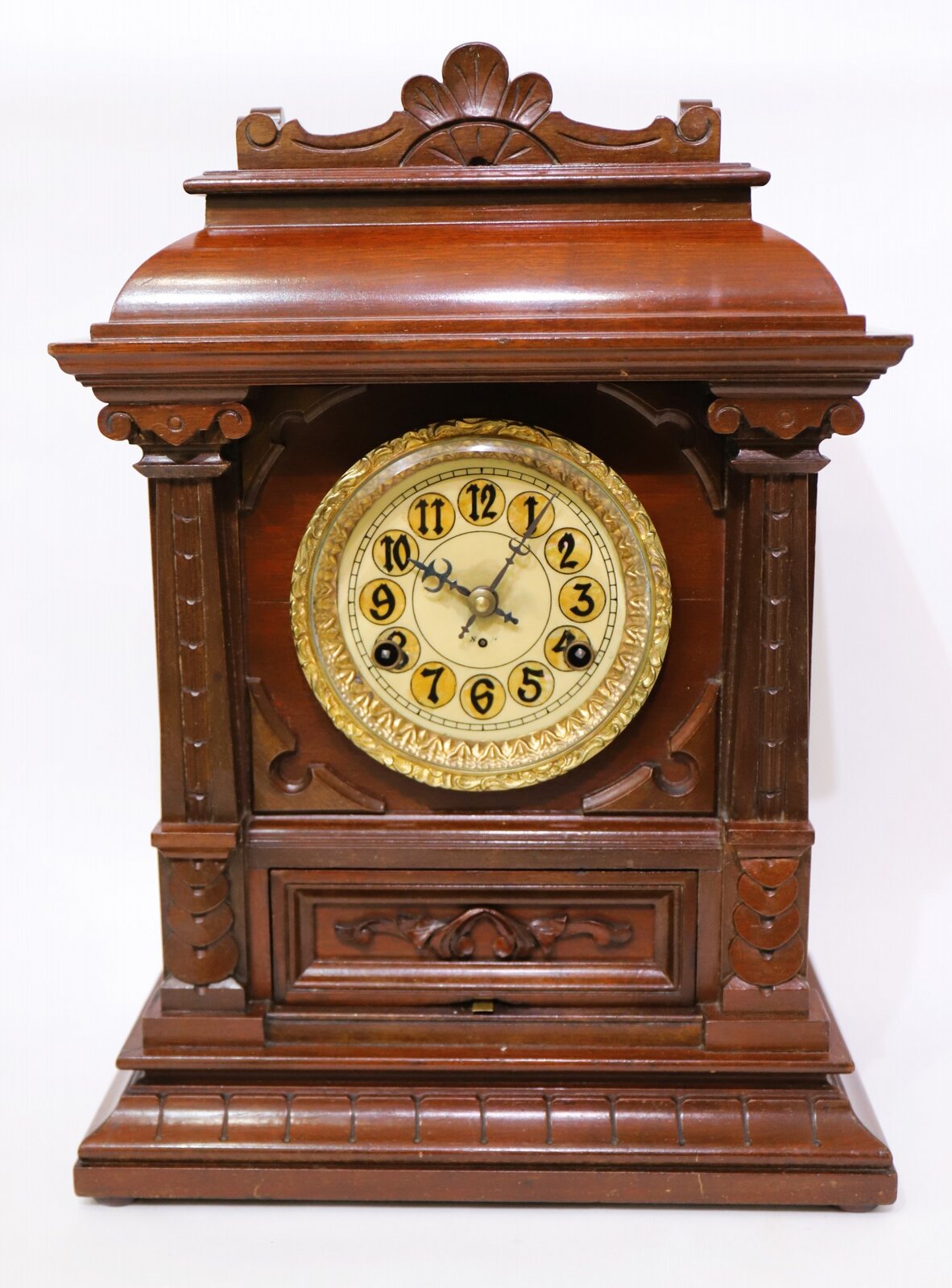Wilcock patent chime clock, 1900-1915. — Antique Clocks Price Guide