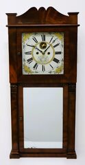 Hotchkiss & Benedict empire shelf clock, 1834-1836.