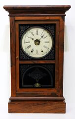 Waterbury Clock Co. eight-day parlor clock, ca. 1880.