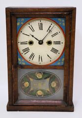 SB Terry miniature box clock, ca. 1845.