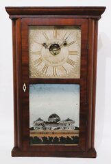 Silas B. Terry 30-hour shelf clock, ca. 1842.