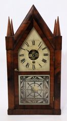 Silas B. Terry double-wind 30-hour steeple, ca. 1850.