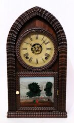 Forestville Mfg. Co. ripple-front round gothic (beehive), 1842-1849.