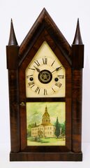 Terry & Andrews 30-hour steeple with alarm, 1842-1850.