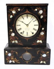 JJ Beals box clock, 1875.