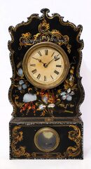 Unknown maker, iron case with MOP, ca. 1870.