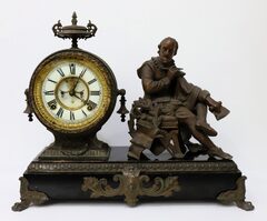 Ansonia Clock Co. “Shakespeare”, ca. 1894.