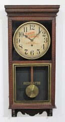 Sessions Clock Co. “Regulator E” advertiser, ca. 1908.