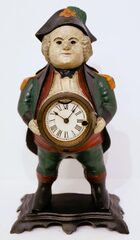 “The Admiral” blinking eye clock, ca. 1875.