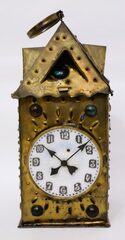 Bradley & Hubbard lantern clock, ca. 1885.