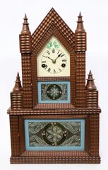 Miniature ripple-front double steeple, ca. 1976.
