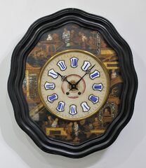 French baker’s clock, 1914.