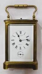 Tiffany & Co. French repeater carriage clock, ca. 1900.