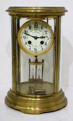 S. Marti oval crystal regulator, ca. 1900.