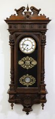 German/Austrian Vienna calendar wall clock, ca. 1900?