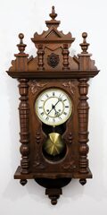 Modern German wall clock, ca. 1980.