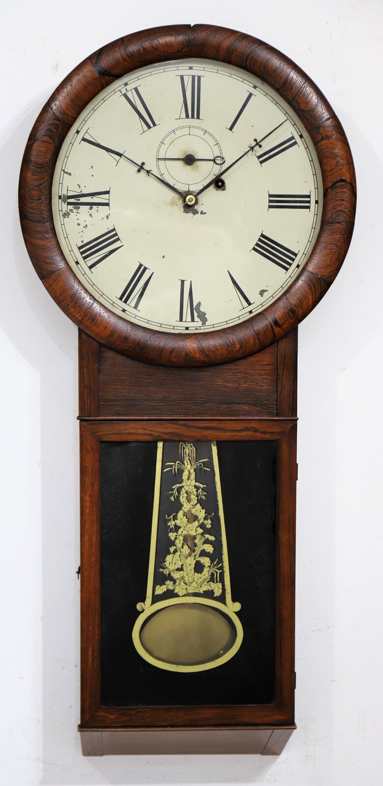 S.B. Terry wall regulator, ca. 1855. — Antique Clocks Price Guide
