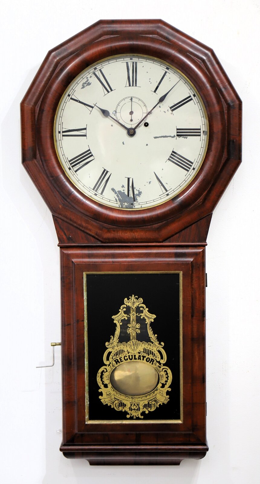 Seth Thomas “Regulator No. 1 Extra”, ca. 1875. — Antique Clocks Price Guide
