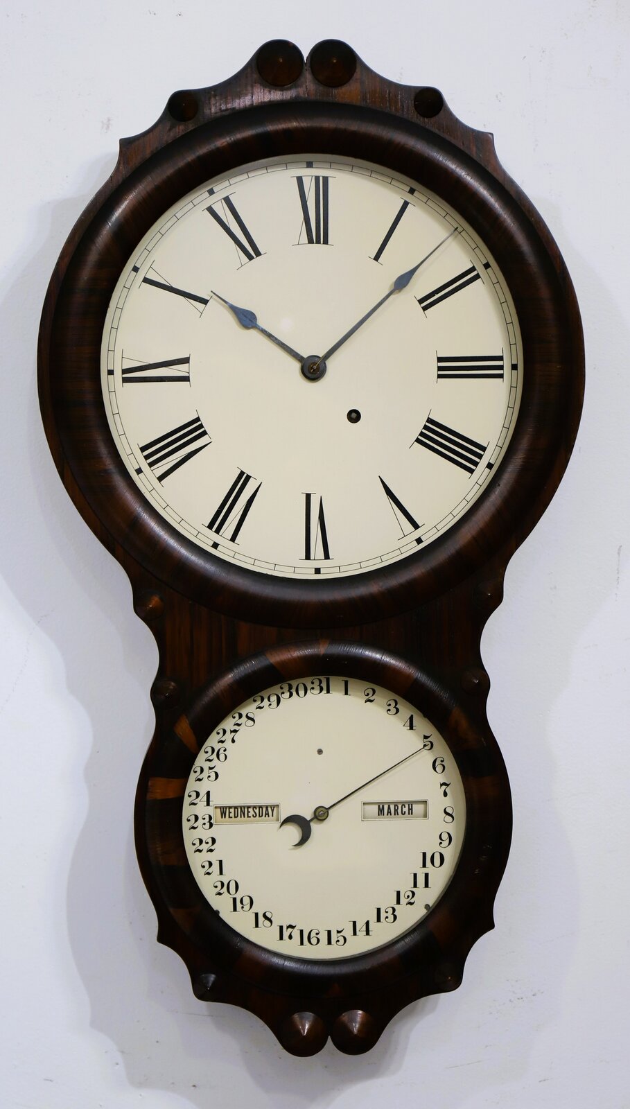 Seth Thomas Clock Co. “Office Calendar No. 4”, ca. 1863. — Antique Clocks Price Guide